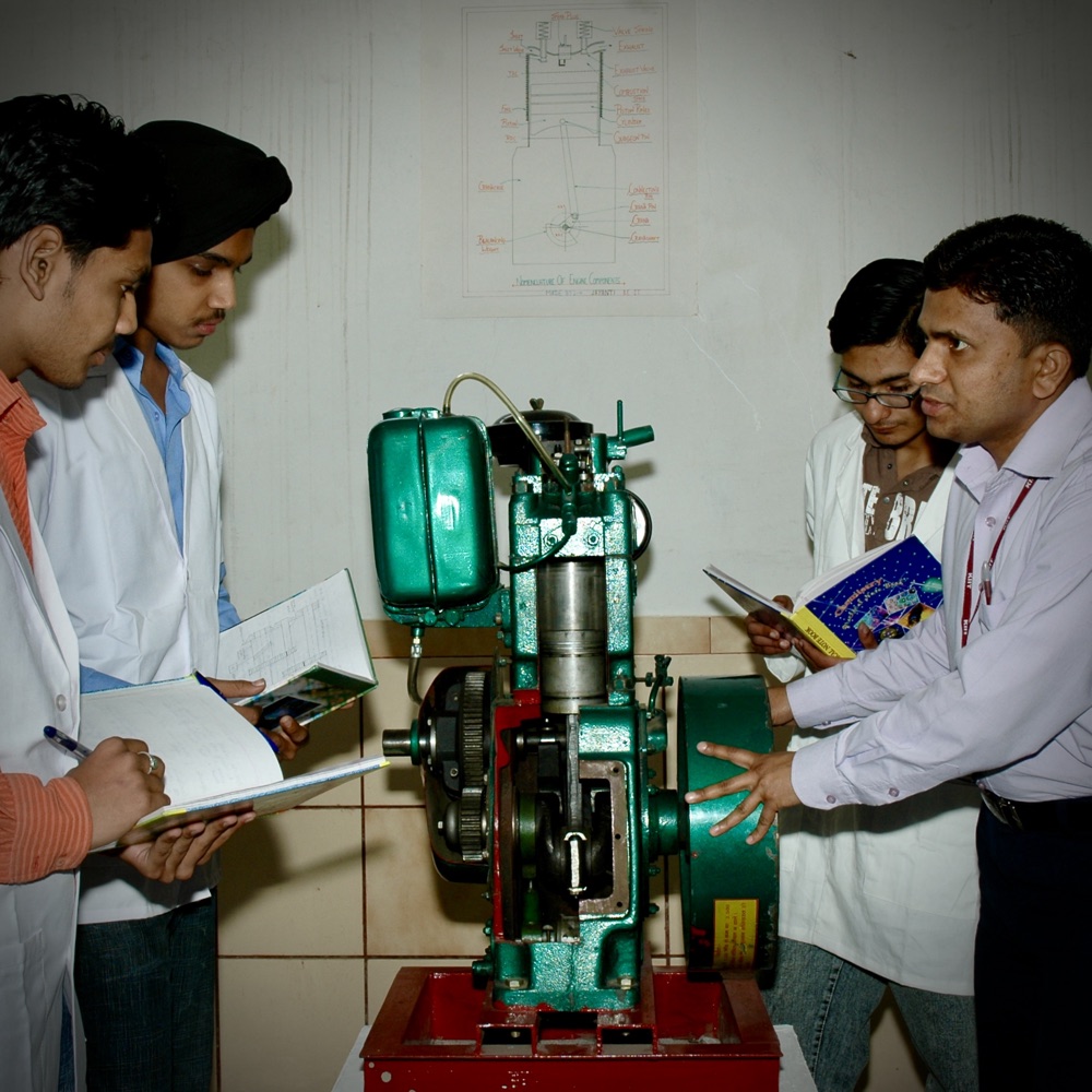 Inside a K-IIT laboratory